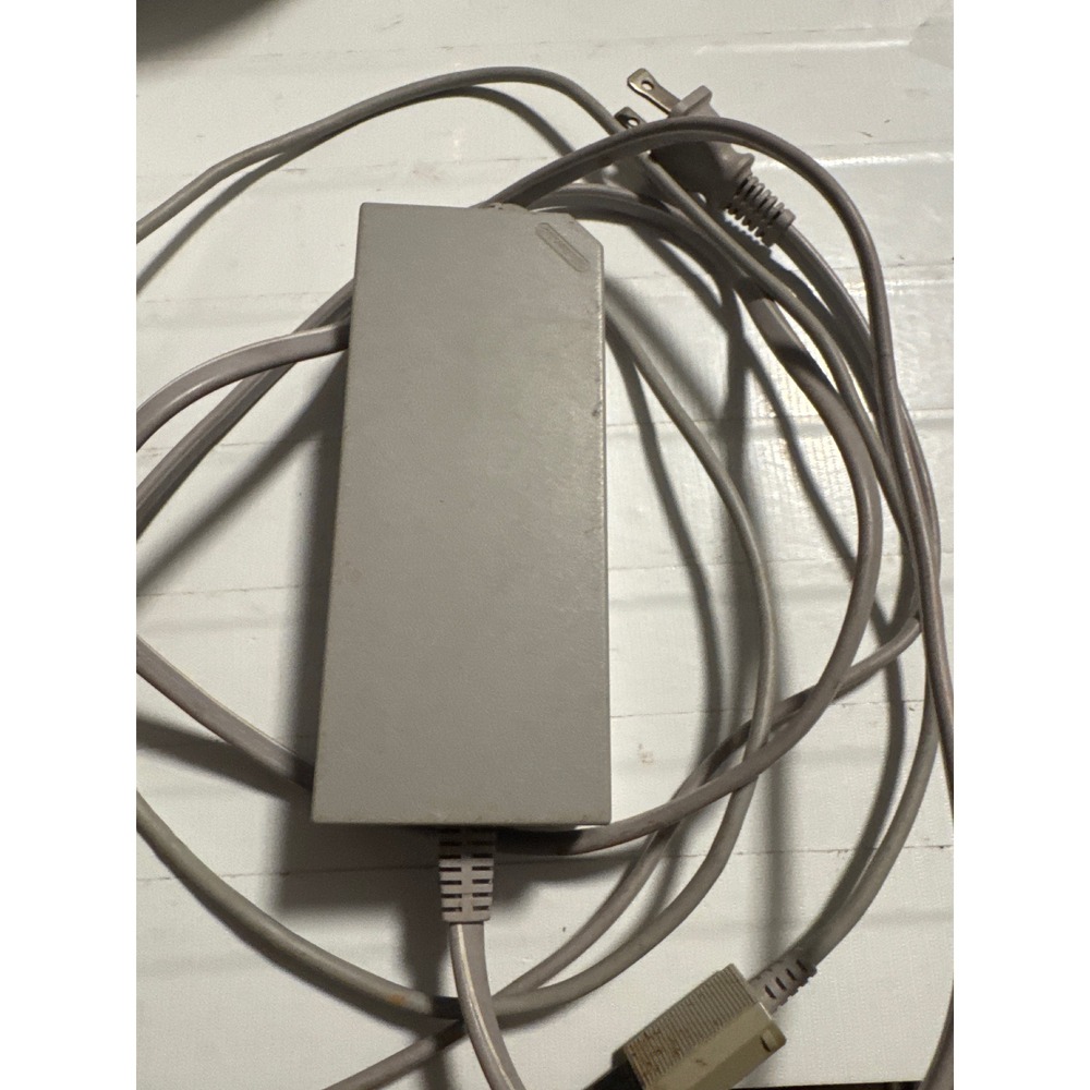 Nintendo Wii AC Adapter RVL-002 Power Supply Grey OEM Genuine Cord
